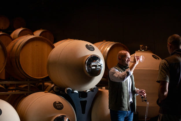 Rencontre au domaine avec un vigneron partenaire